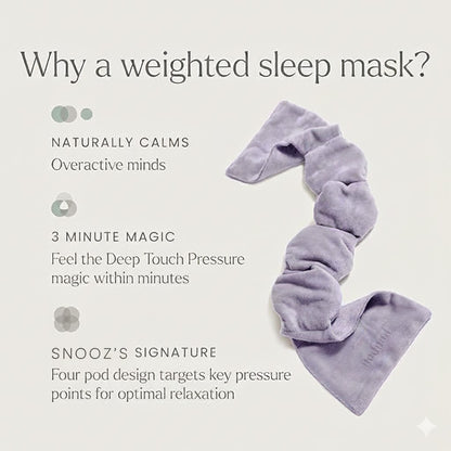 Snooz™ | Weighted Sleep Mask